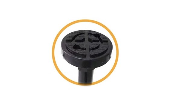 Rubber pad design