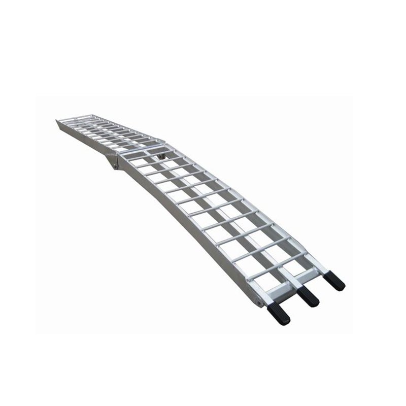 Arched Folded Aluminum Ramp