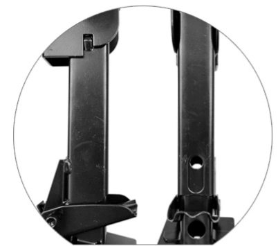 Square inner and outer tubes