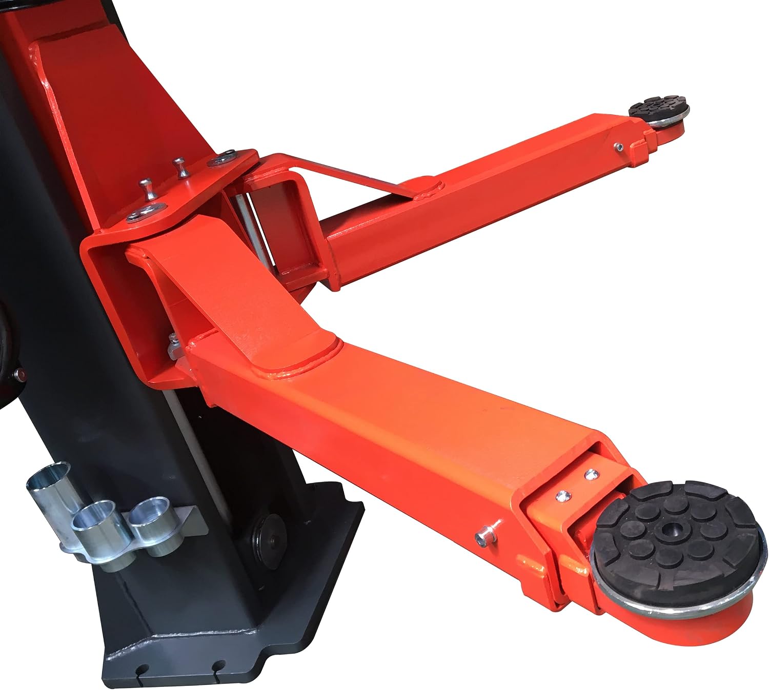 3000kg Two-Post Mobile Lift with Adjustable Width & Manual Two-Sides Lock Release | TJS19-23430 – Portable Electro-Hydraulic Car Lift for Workshops & Low-Chassis Vehicles - Image 3