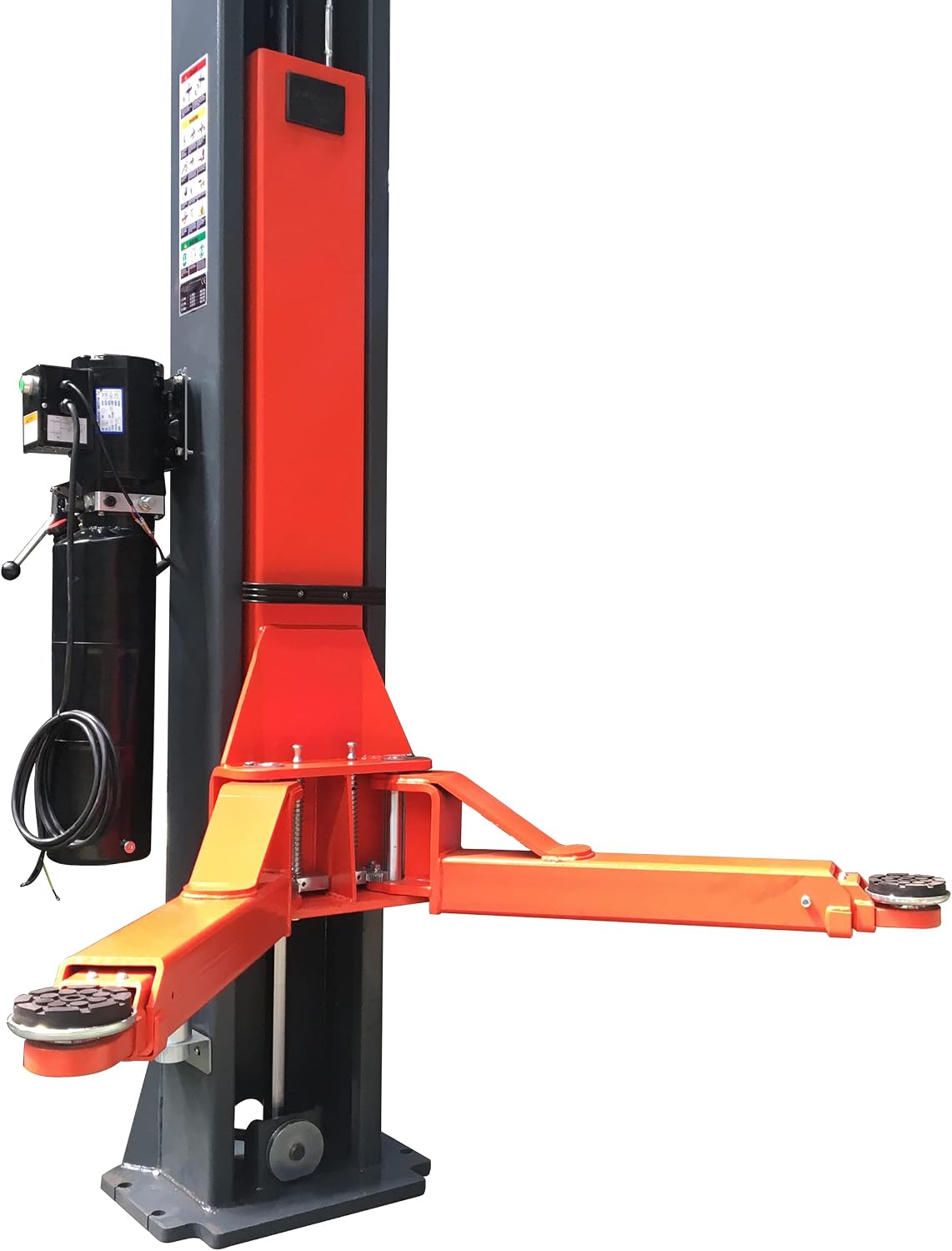 3000kg Two-Post Mobile Lift with Adjustable Width & Manual Two-Sides Lock Release | TJS19-23430 – Portable Electro-Hydraulic Car Lift for Workshops & Low-Chassis Vehicles - Image 4