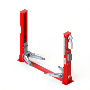 5500kg Electro-Hydraulic Two Post Car Lift Automatic Lock Release | Model HPX-TF355B | 5.5 Ton Electric Dual-Column Lift
