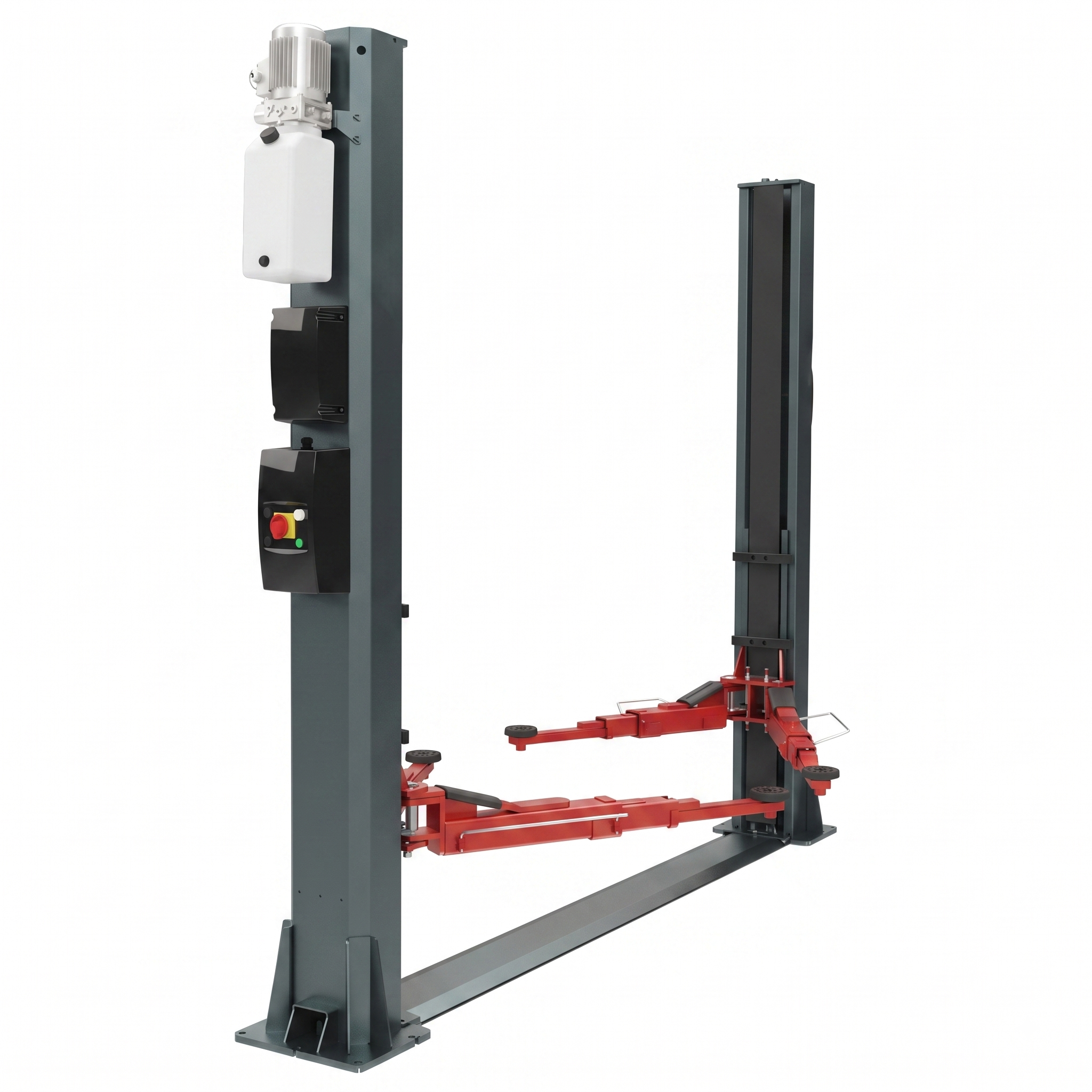 5500kg Electro-Hydraulic Two Post Car Lift Automatic Lock Release | Model HPX-TF355B | 5.5 Ton Electric Dual-Column Lift - Image 2