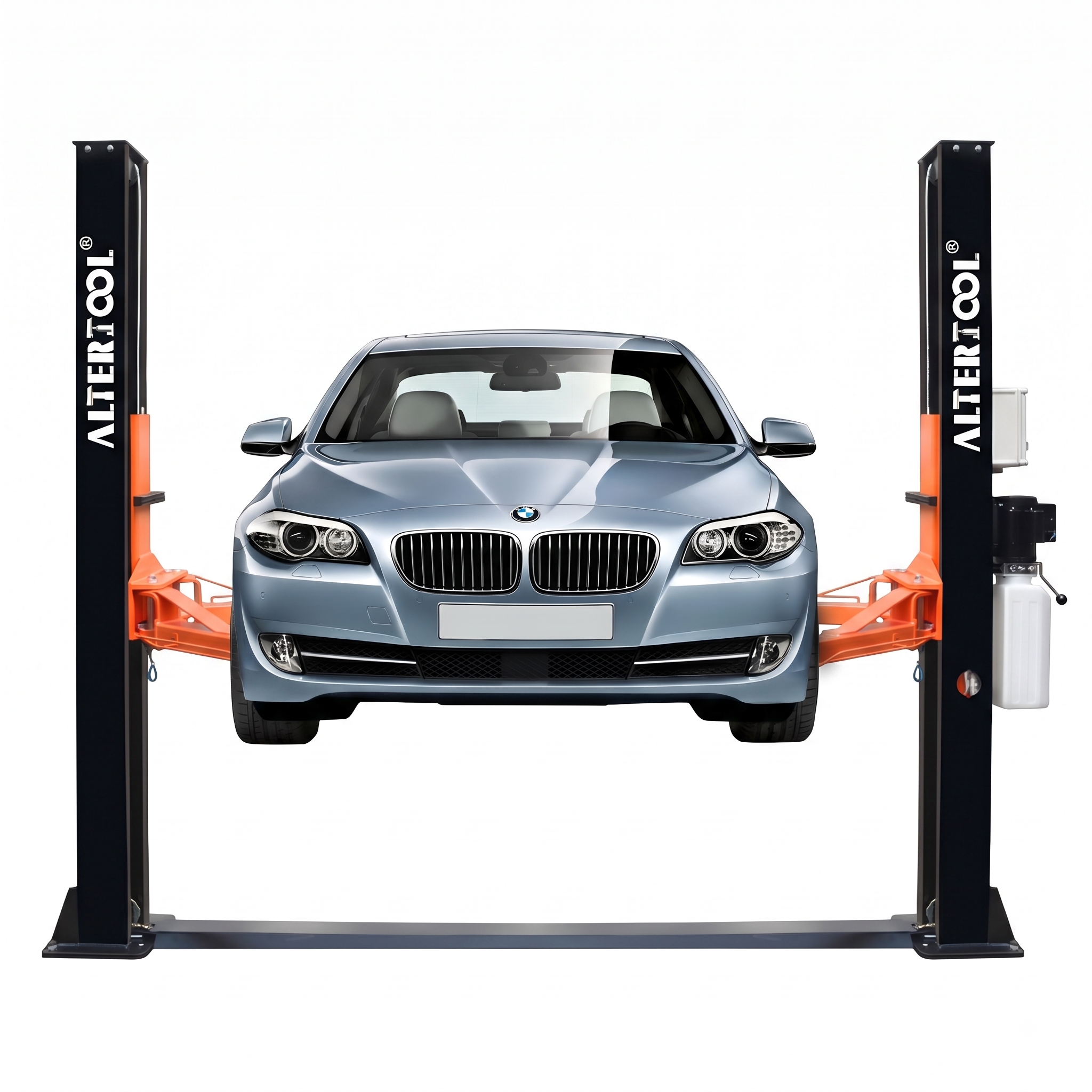 4500kg Electro-Hydraulic Two Post Car Lift Manual Lock Release | Model HPX-TF345A | 4.5 Ton 2-Post Lift for Workshops