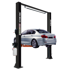 4000kg Electro-Hydraulic Clear Floor 2-Post Car Lift with Manual Single-Side Lock Release & CE Standard | TJS19-31840S – Professional Workshop Grade for Bulk B2B Supply