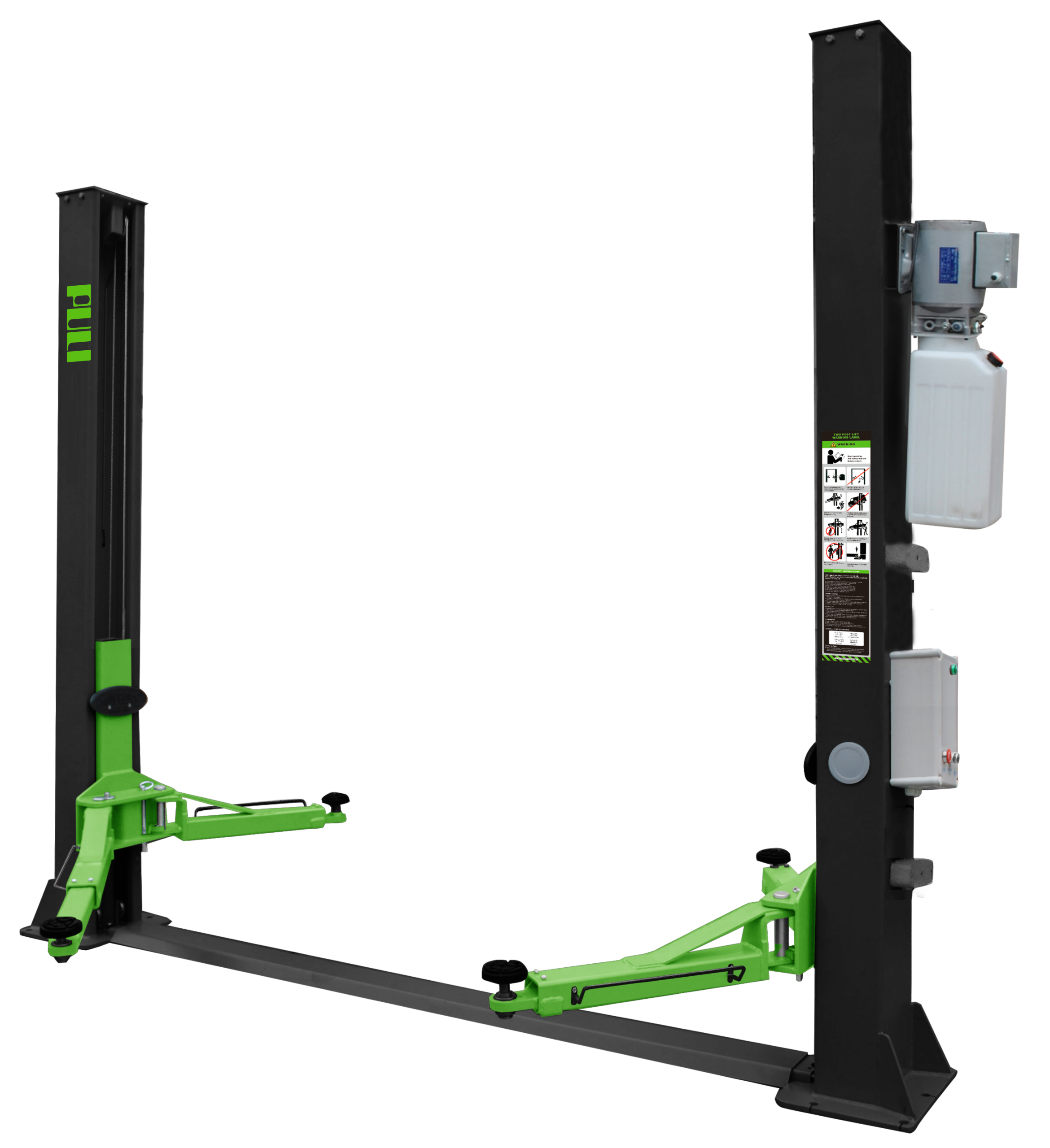 5500kg Electro-Hydraulic Floor Plate 2-Post Car Lift with Automatic Lock Release & CE Standard | TJS19-21855A – Heavy-Duty for Professional Workshops & Bulk B2B Supply - Image 2