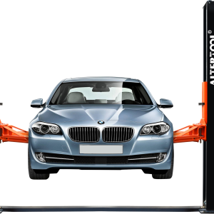 4000kg Electro-Hydraulic Floor Plate 2-Post Car Lift with Automatic Lock Release | TJS19-21840A  – CE Certified for Professional Workshops & Bulk B2B Supply