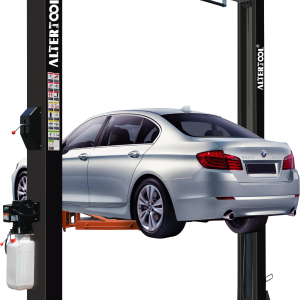 4500kg Electro-Hydraulic Clear Floor 2-Post Car Lift with Manual Single-Side Lock Release | TJS19-31445S  – Professional Workshop Grade with Optional CE
